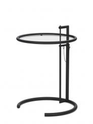 Eileen Gray Side Table E1027 Adjustable. Black Edition 