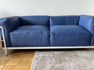 Le Corbusier Two-Seat Sofa LC3 