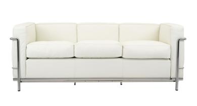 Le Corbusier Three-Seat Sofa LC2 