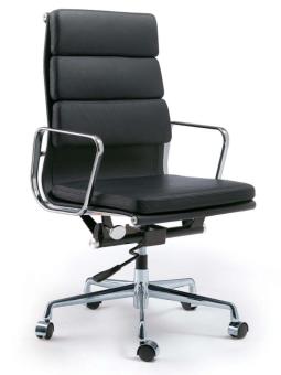 Charles Eames Aluminium Chair EA 219 Soft Pad. Reduziert. Kurzfristig verfügbar 