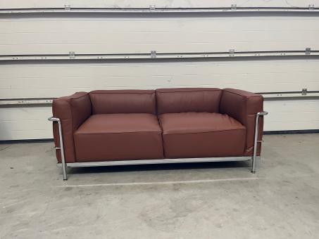 Le Corbusier LC3 Zweisitzsofa. Reduziert. Kurzfristig verfügbar 