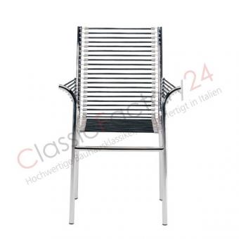 Rene Herbst Sandows Chair with Armrests 