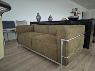 Le Corbusier Two-Seat Sofa LC3 