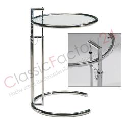 Eileen Gray Beistelltisch E1027 Adjustable Version 1927 - Gray Origin
