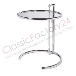 Eileen Gray Side Table E1027 Adjustable 